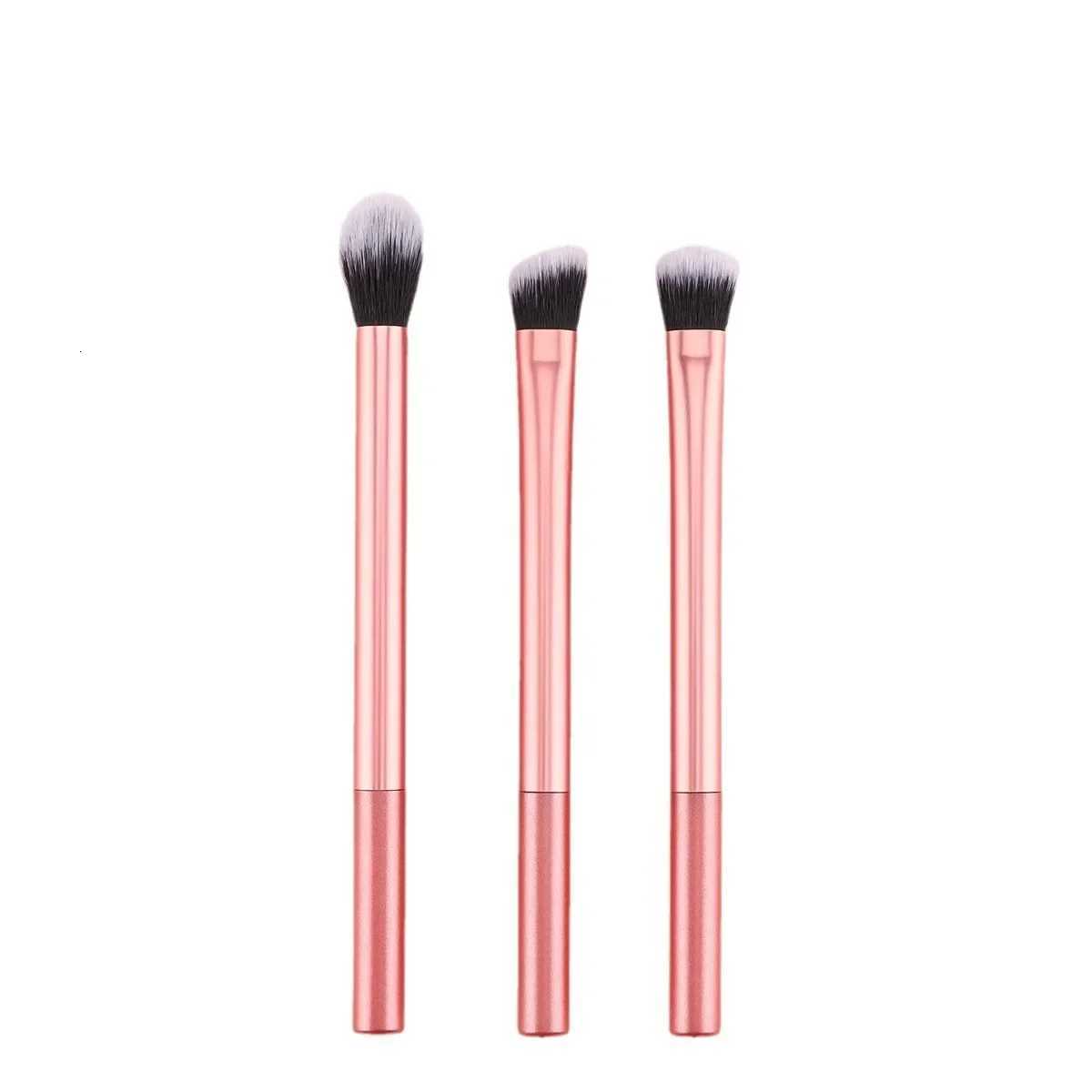 New Three Color Flawless Base Makeup Brush Set Concealer Eye Shadow Powder Blusher Halo Dye Makeup Brush Beginner Brush Set XJ2500716
