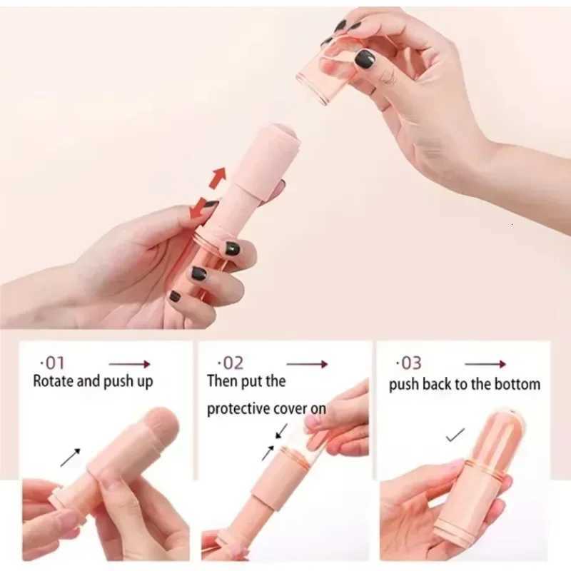 4in1 Travel Makeup Brushes Set Retractable Kabuki Brush and 3 Small Brushes for Eyes with Soft Small Portable for Makeup Touchup XJ2500716