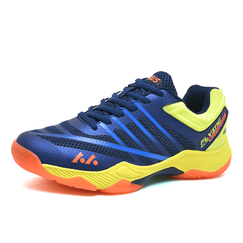 Professional grade badminton shoes for men and women with anti-slip, wear-resistant, shock-absorbing training sports shoes, breathable shoes