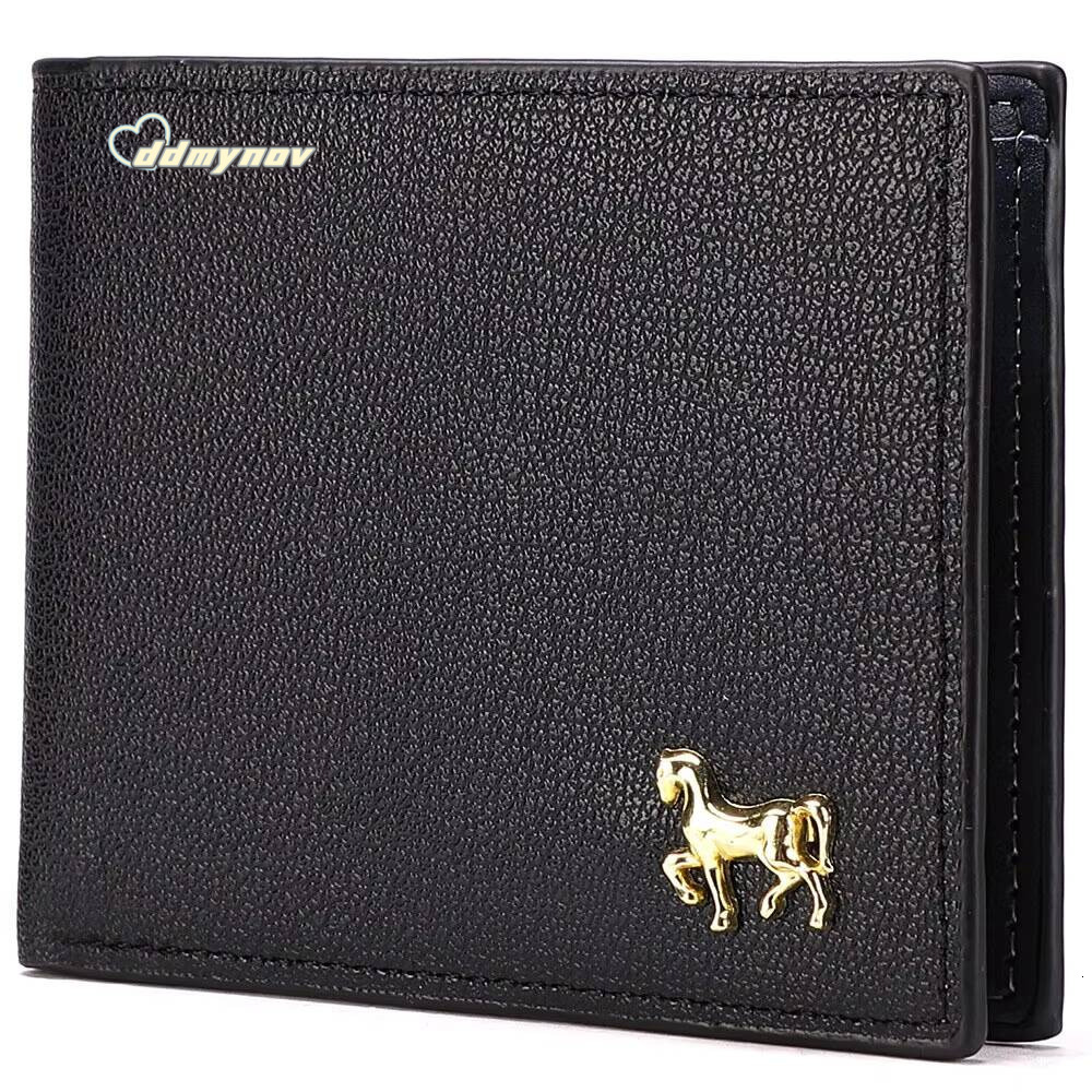 New Mens Horizontal Multi-Functional Business Zipper Coin For Men Wallet With Credit Card Holder ddmynov