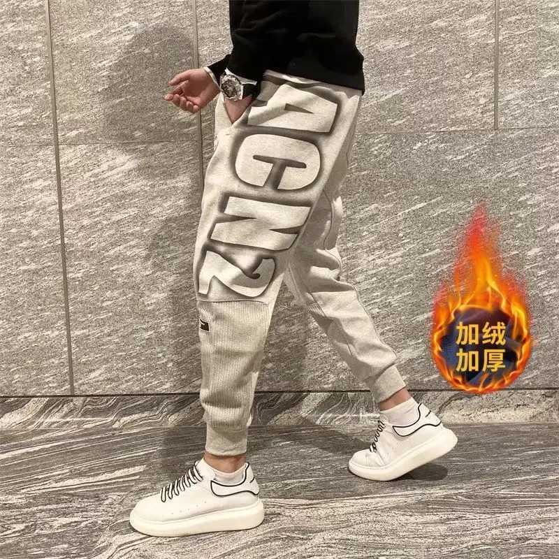 Mens Clothing Autumn Winter Trendy Letter Print Sports Joggers Harem Pants Y2K Vintage Casual Streetwear Sweatpants Pants y250716
