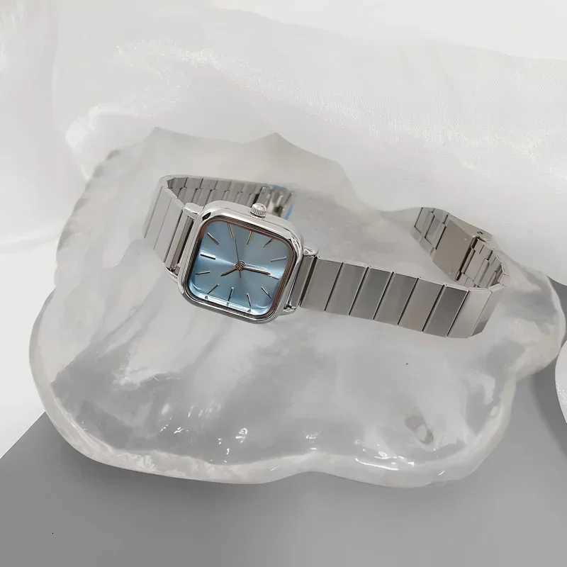 Fashion Simple Wen Versatile Ins Fem Student boo Knot Steel Band Quartz Luxury Gift Clock Wristwatches Y250715