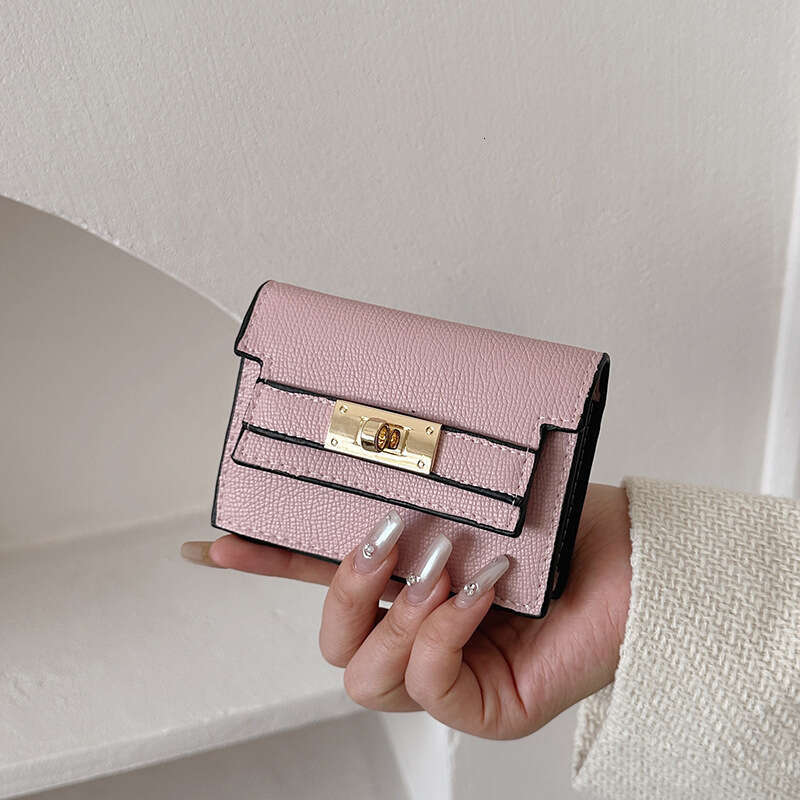 Trendy Classic Women's Accordion Coin Purse Small Anti-Degaussing Multi-Card Slot Large Capacity Bank Card Holder