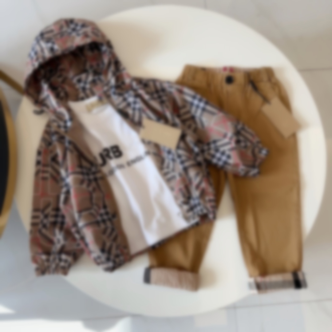 kid hooded baby hoodies jackets toddler designer clothes luxury 3 pieces tracksuit son daughter hood girl boy clothe fashion Christmas birthdays parties school