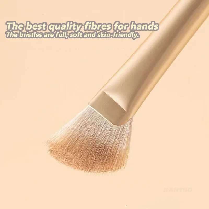 Angled Flat Head Nose Contouring Brush Multi-use Half Fan-shaped Sculpting Brush Highlight Powder Makeup Brushes Cosmetics ToolsXJ2500716