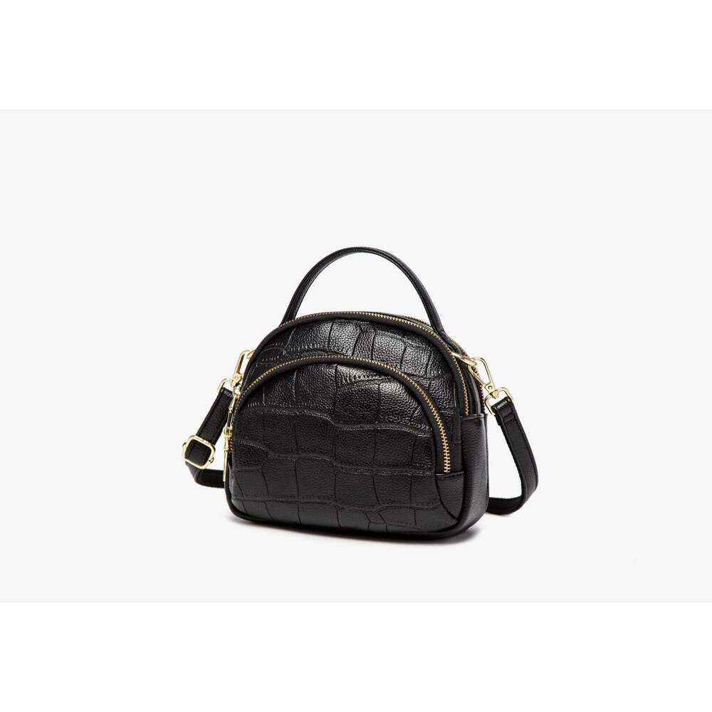 Women's 2022 New Casual Handbag Trendy Multi-layer Fashion Three-layer Soft Leather Mom Shoulder Crossbody Bag