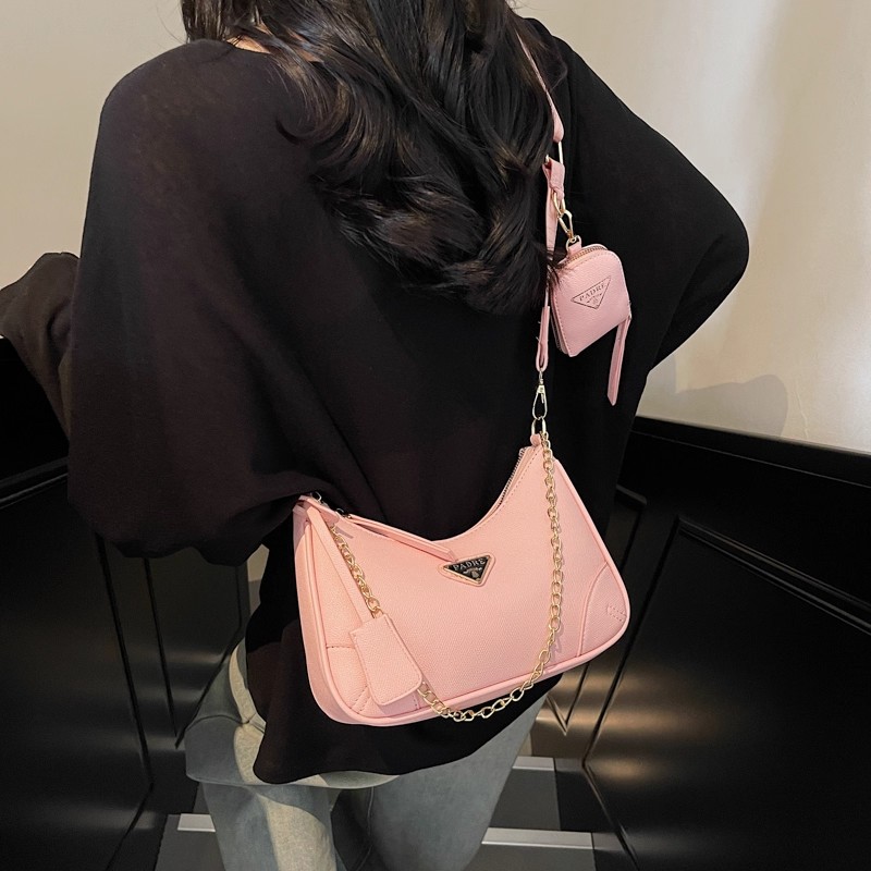 Designer bag luxury shoulder bag wallet shoulder bag women's 2025 new summer versatile crossbody bag internet famous and popular broadband should