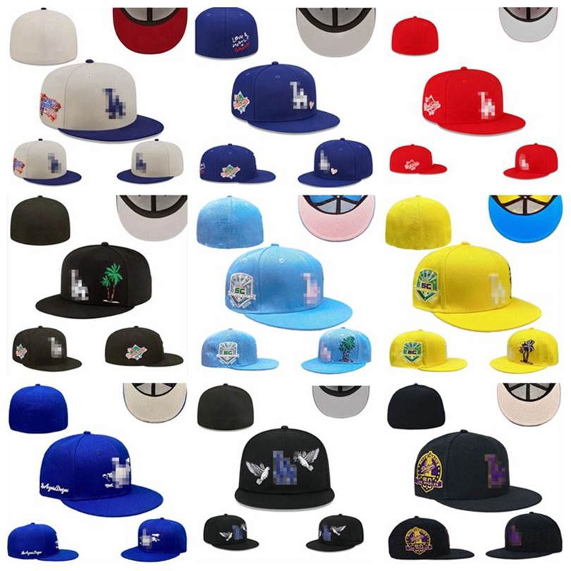 LA letter Baseball caps Newest brand gorras bones sports hip hop men womens fashion sun Full Closed Fitted Hats