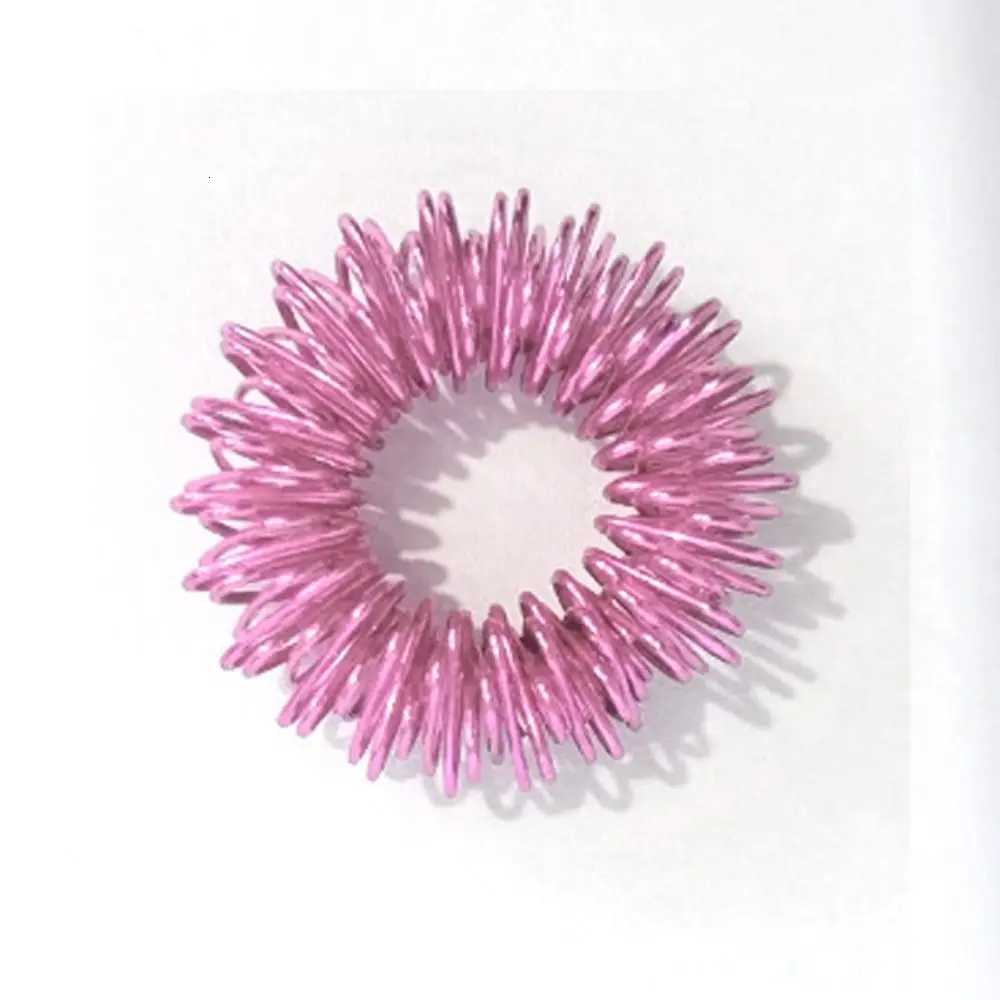 Compact Premium Acupressure Ring Springs Steel Anti Stress Rings Mini 2.5cm Stress Ring Relaxation Fingers S250716