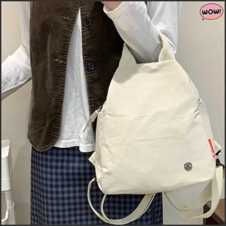 New Quick-dry Shoulder Bag Large Capacity Nylon Handbag Lightweight Zipper Laptop Bag Students