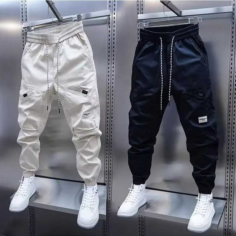 Mens Harem Pants Man Breathable Mens Clothing 2024 New Casual Pants Man Straight Trousers y250716