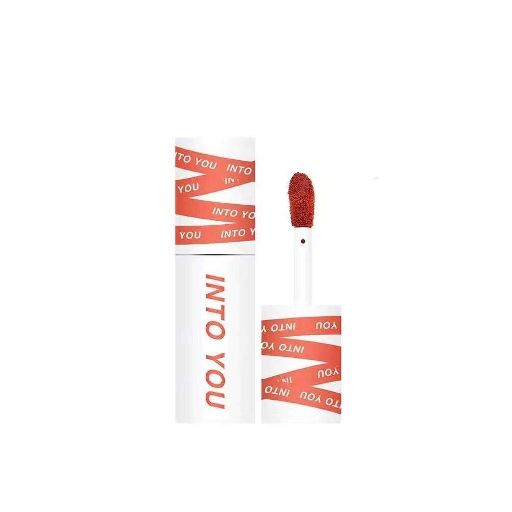 INTO YOU Feamle Heroine Veet and Cheek Dual-use d Soft Fog Matte Smooth Moisturizing Blush Lip Glaze Lipsticks