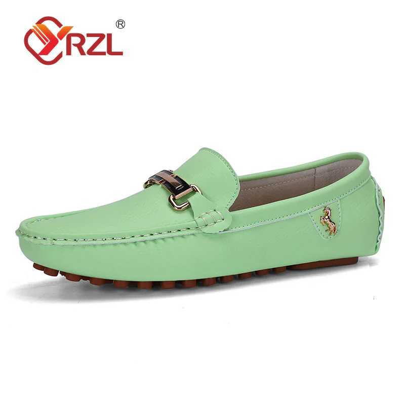100% Handmade PU Leather Loafers Men Casual Driving Flats Slip-on Shoes Luxury Comfy Moccasins White Loafers Shoes Men W250716