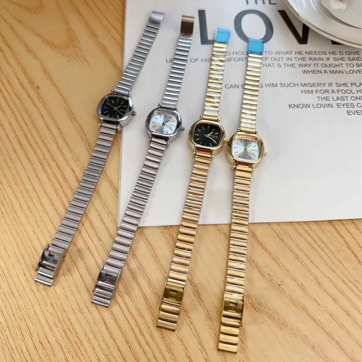 Fashion Wen es Luxury Gold Ladies Steel Str Quartz Wrist Watch Relogio Fnino Reloj Mujer Y250715