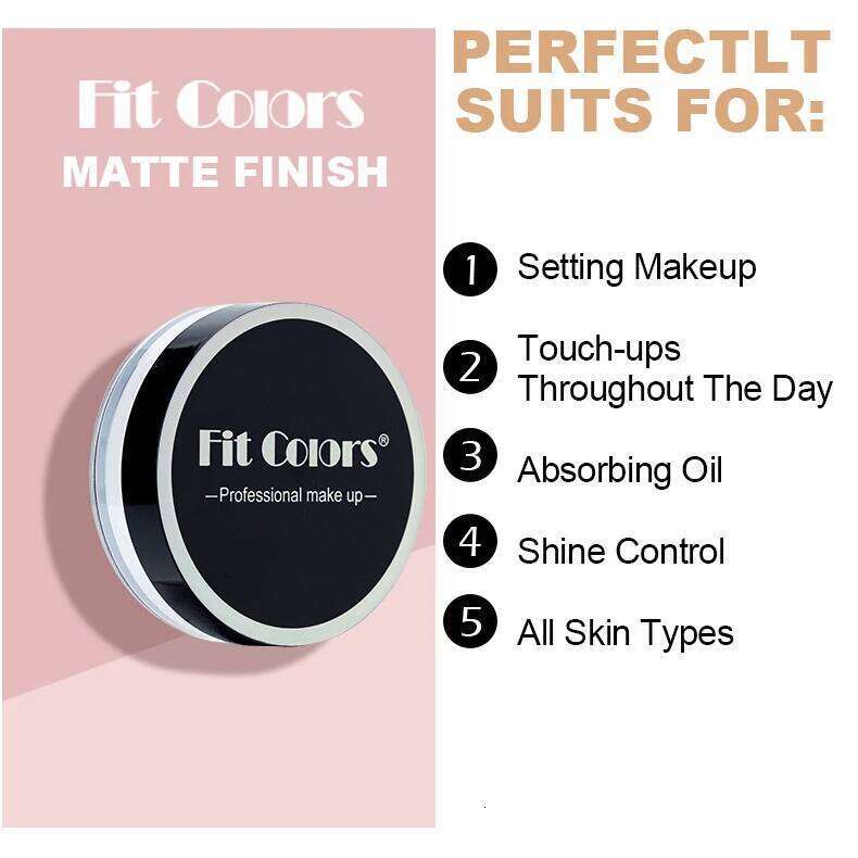 Sunscreen Loose Oil-control Face Setting Matte Finish Powder Fixed Makeup Brighten Foundation Base Cosmetic X250716