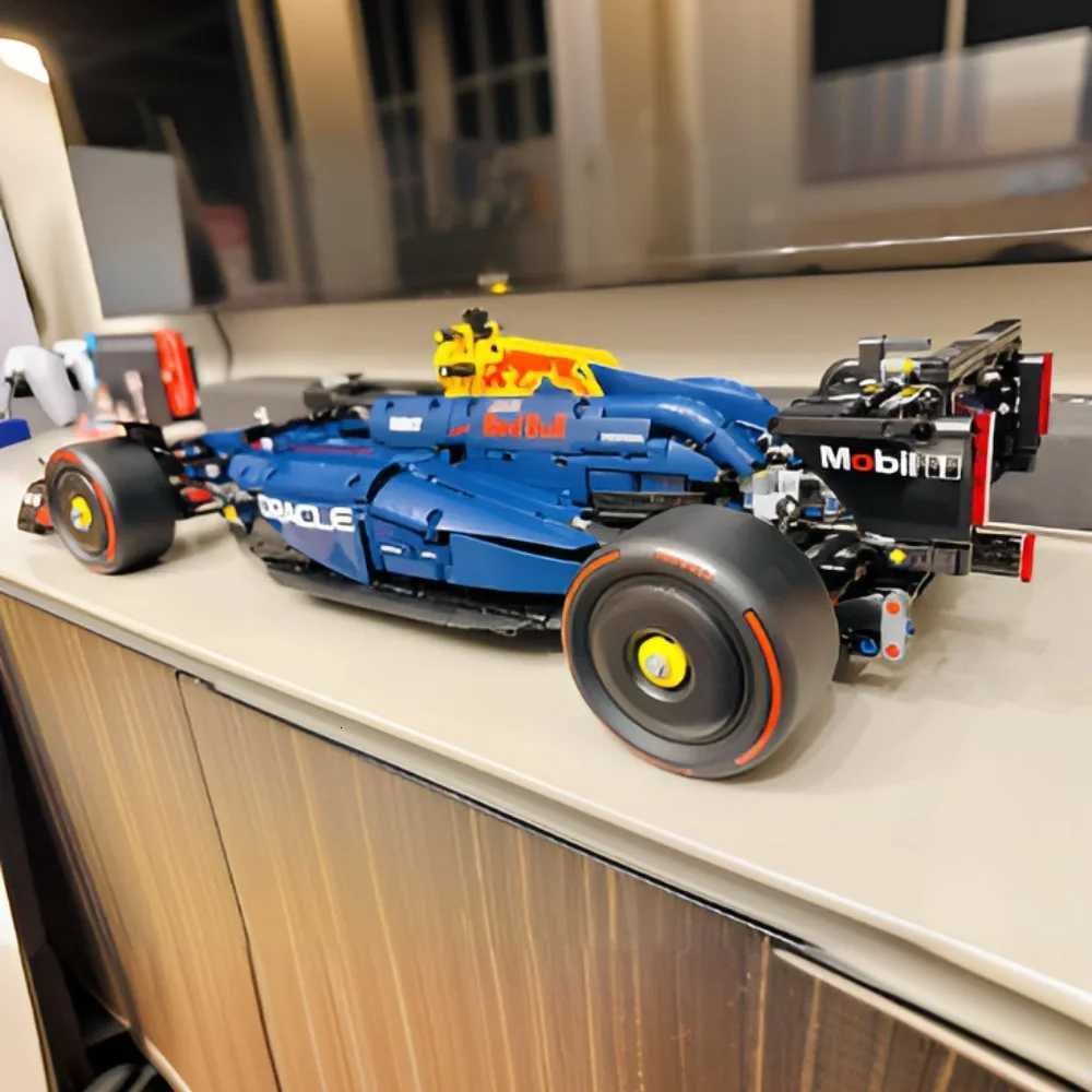 2025 42206 Technical Mechanical Building Blocks 1639pcs RB20 F1 Formula Racing Assembly Model Set Adult Boy Toy Christmas Gift R250715