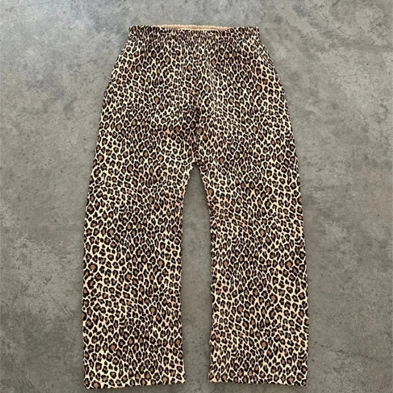 Retro Y2K Leopard Print Hoodie Couple Harajuku Style Zipper Sweatshirt Polyester Fiber Full Other Style 250715