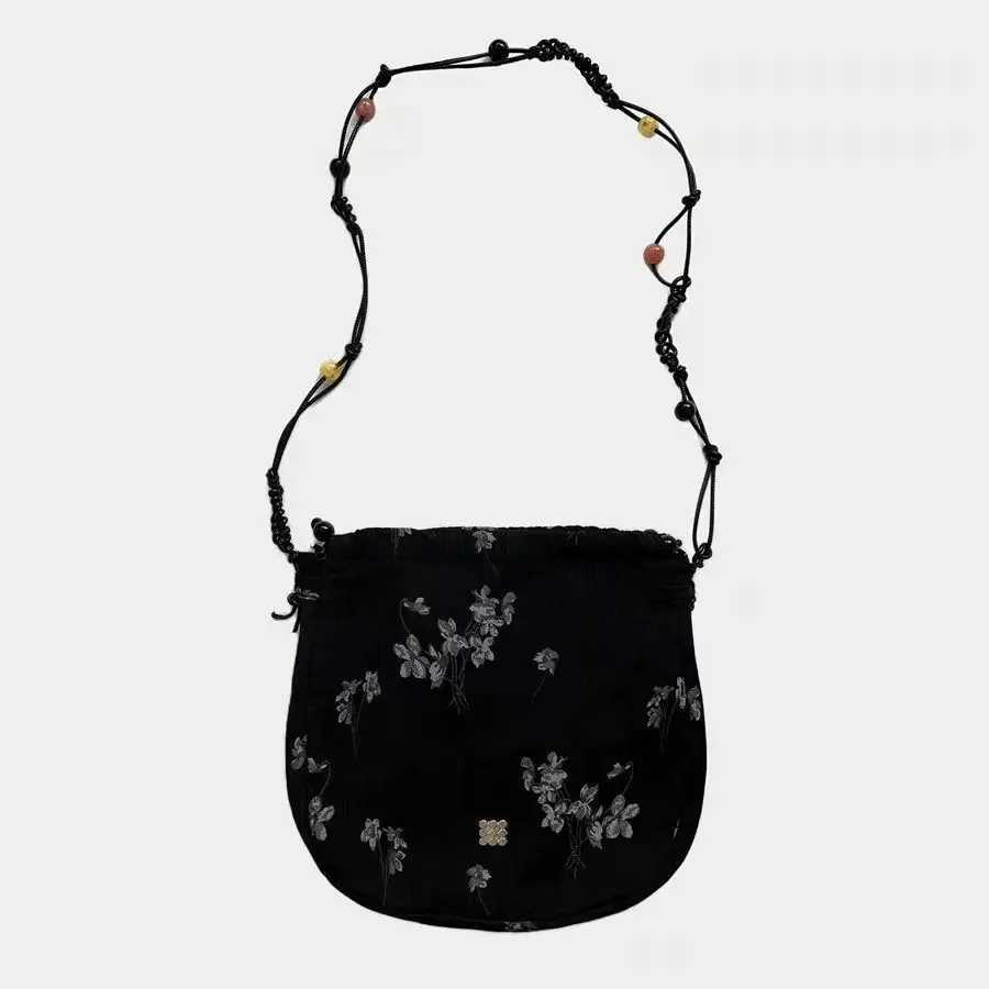 Ancient Style Han Element Cheongsam Good Match Bag Brocade Bag Closing Bags Niche Woven Beaded Shoulder Cloth Bags Purse