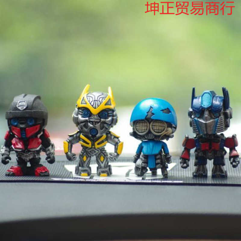 Transformers Optimus Prime Bumblebee Car Figurine Ornament Car Interior Decoration High-end Mens Personality S25716
