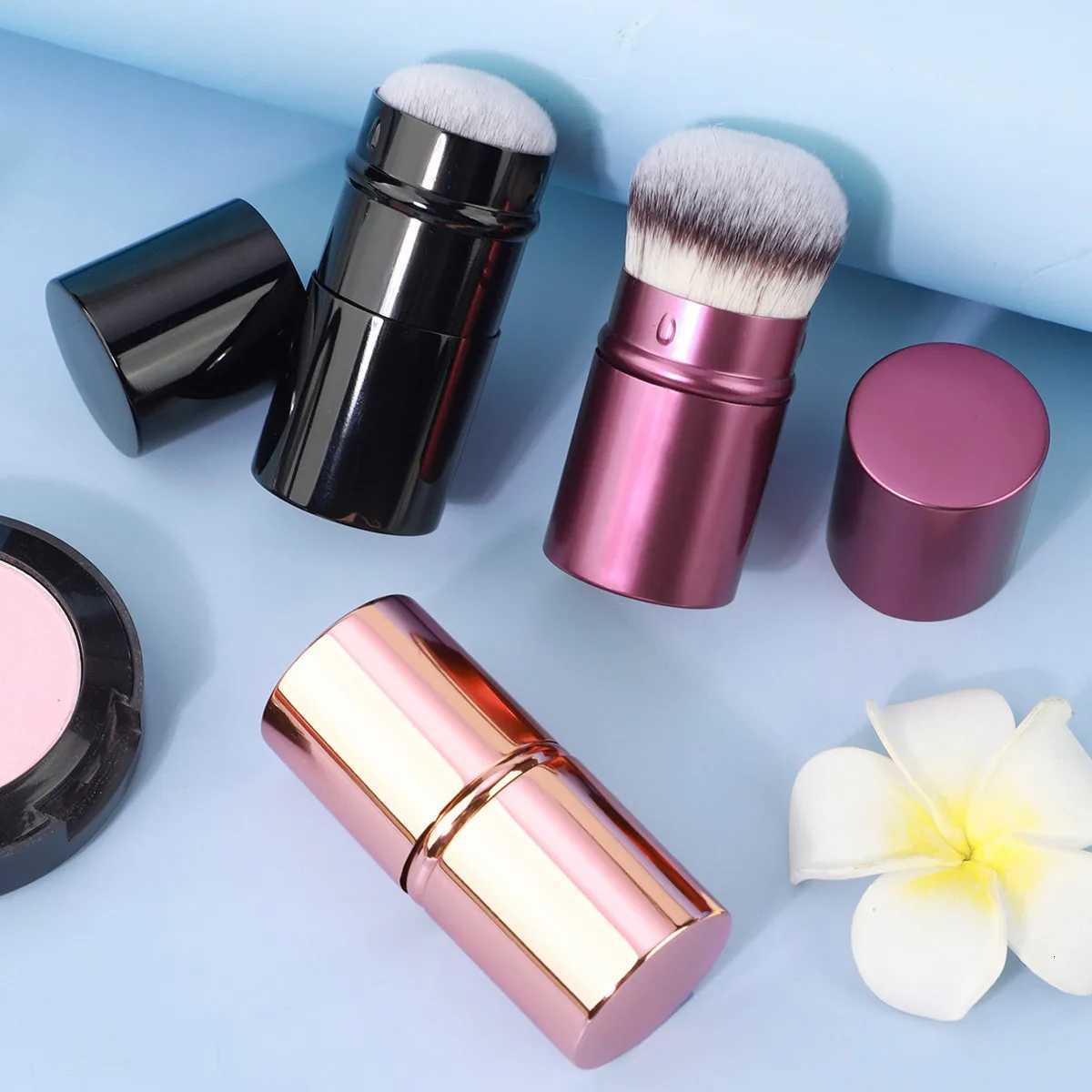 Retractable Kabuki Foundation Brush Travel Portable Multifunctional Makeup Brush for Liquid Cream and Flawless Powder Cosmetics XJ2500716