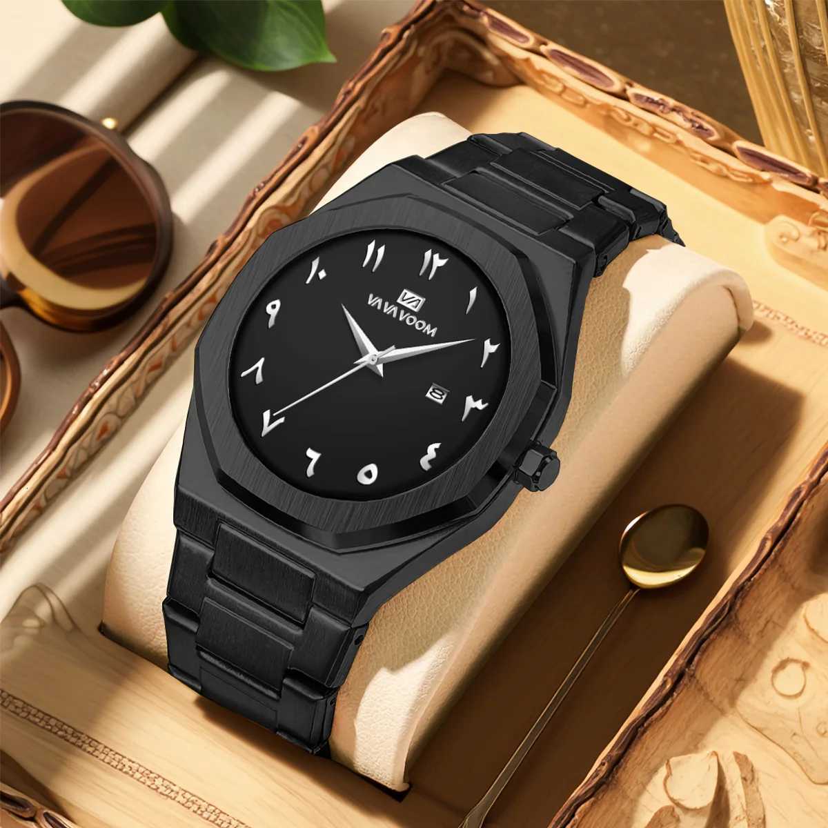 3Bar Waterproof Fashion Quartz Watches for Men Luxury Brand Gold Stainless Steel Luminous Casual Business Y250715