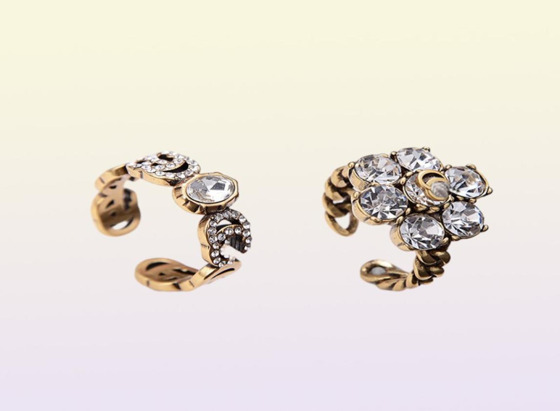 G02 Designer Ring classic letter Logo women039s open rings Luxury Jewelry whole9450809