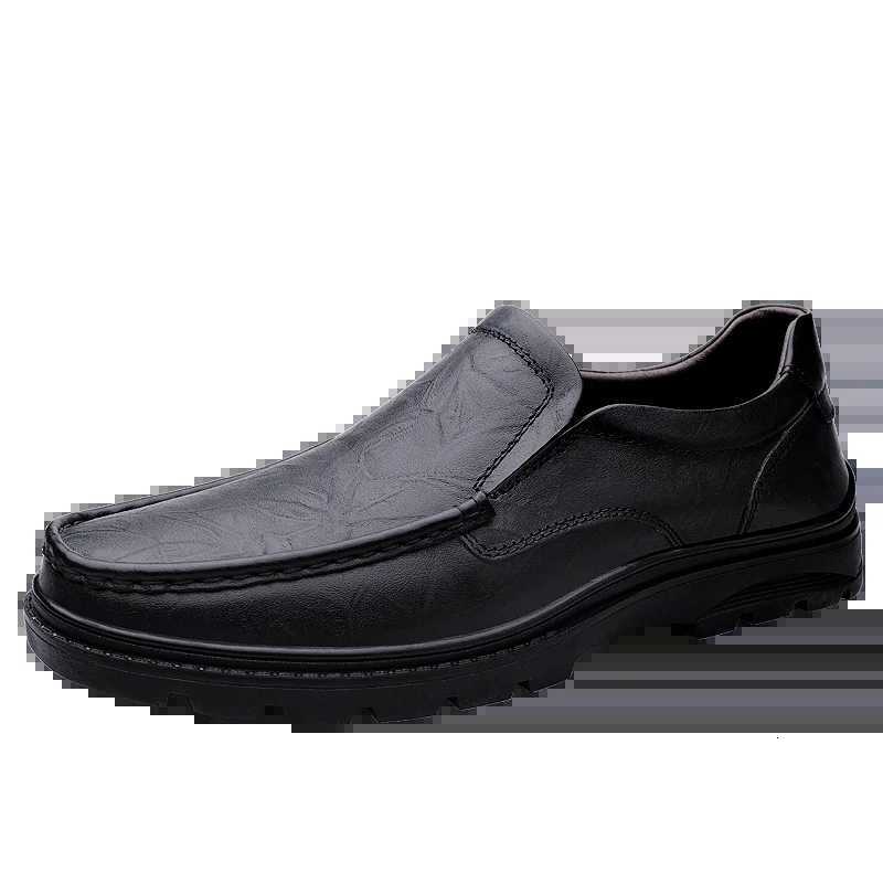 2025 New Summer Leather Shoes Soft-soled Height-increasing Commuting and Patrol Shoes High-end Handmade Leather Shoes for Men W250716