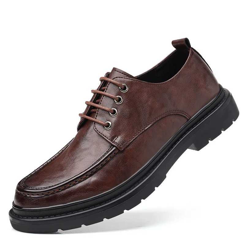 Men Oxfords Shoes Footwear Sneakers Shoes Men Genuine Leather Casual Lace-up Walking Shoes Men Outdoor Tooling Shoes Man W250716