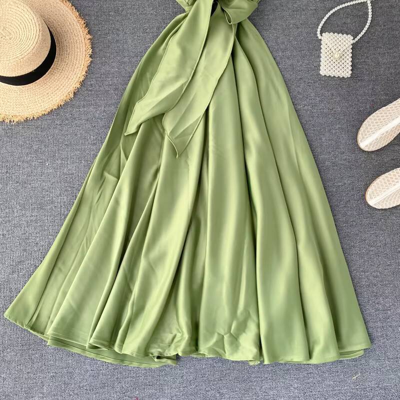 Boho Slim V Neck Summer Bandage Backless Maxi Long Dress Women Casual Spaghetti Strap Party Beach Holiday Elegant Tunic Vestidos dongdumaoyi