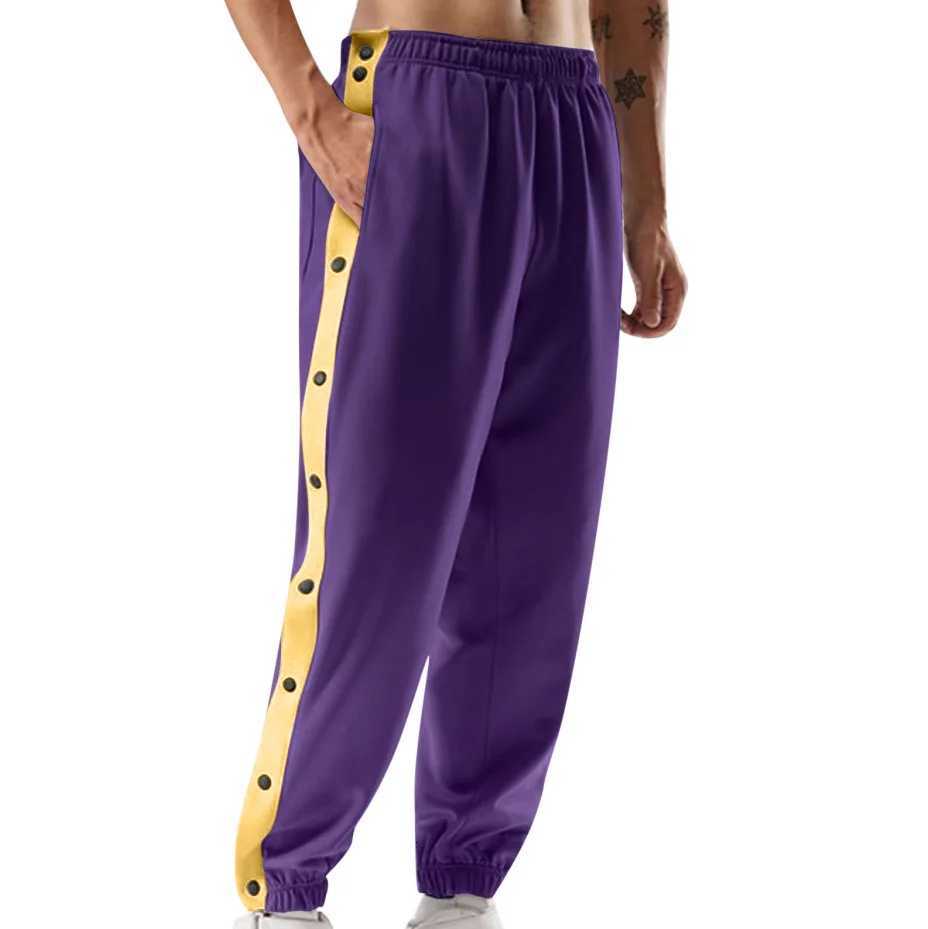 Men Sweatpants Fashion Sportswear Drawstring Straight Track Pants Casual Loose Trousers Mesh Fabric Breathable Quick Drying y250716