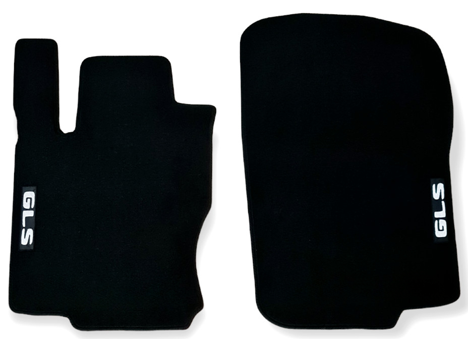 Front Car Floor Mats Velour For Mercedes GLS X166 Auto Liners Waterproof Carpet