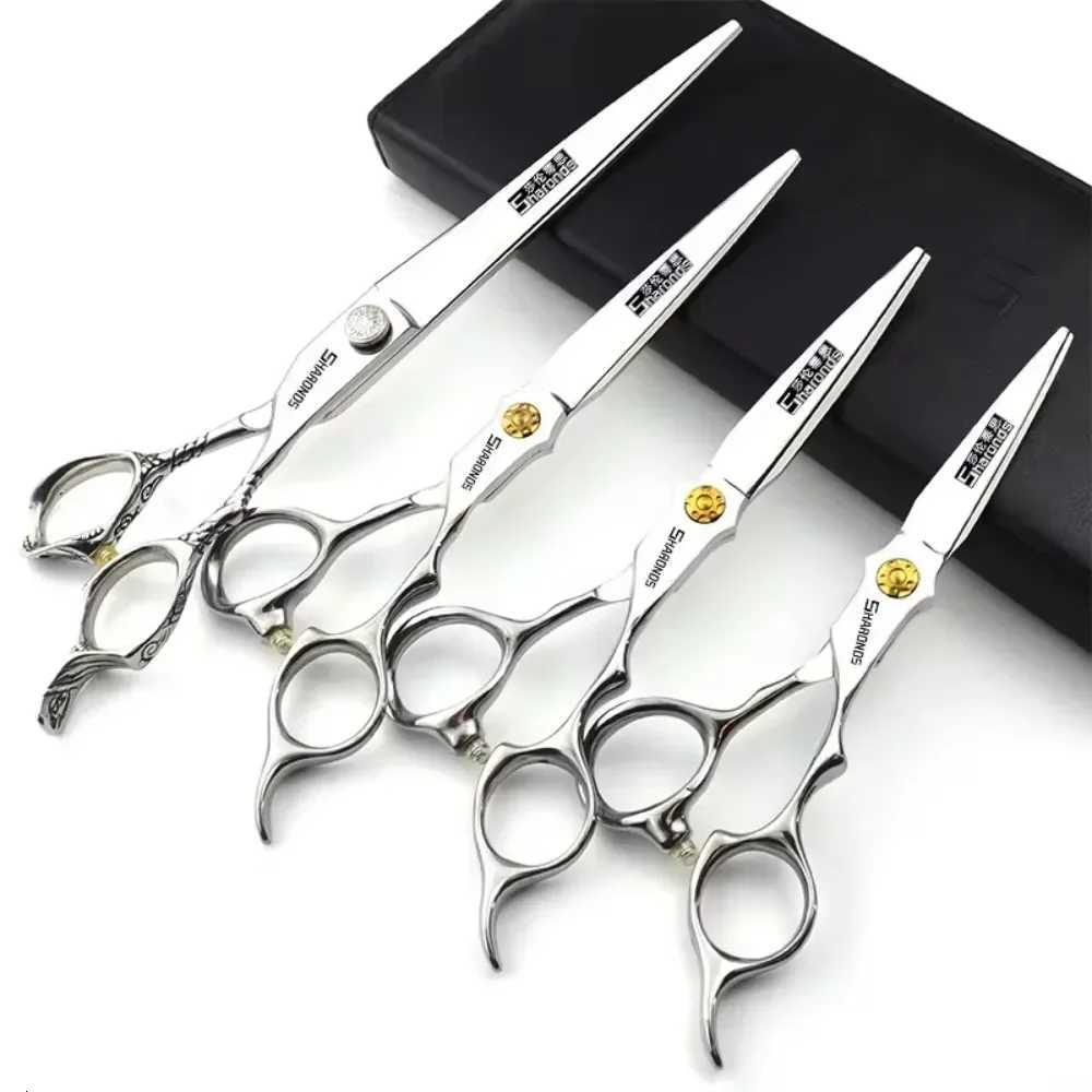 SHARONDS Hairdressing Professional Scissors 5.5/6/6.5/7/8 Inch Barber Supplies Dedicated Hairdresser Clippers Styling Shears W250716