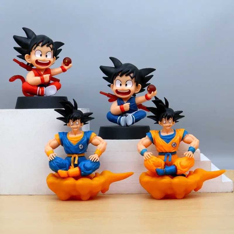 Cartoon Anime Figure Dragon Ball Z Children Toys Doll Kawaii Goku Model Accessories Childrens Toy Gift Action Figures Hobbies S25716