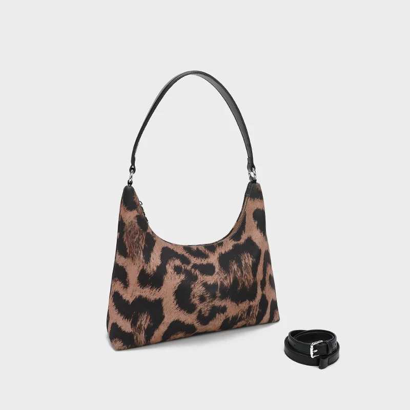 Leopard Print Women Handbags Luxury Design Shoulder Tote Classic Vintage 2024 Crossbody Bag Large Capacity New Trendy