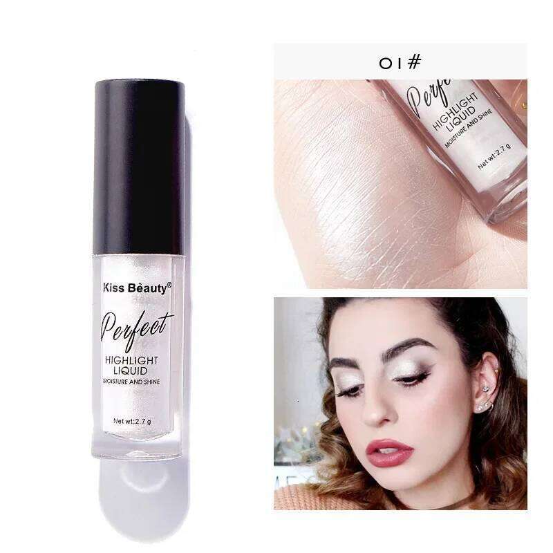 Liquid Highlighter Contouring Pearlescent Makeup Brightener Bronzer Glow Body Face Contour Shimmer Cosmetics X250716