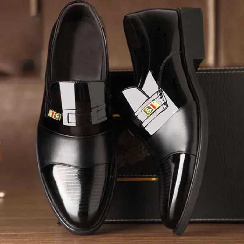 Business Official Social Shoe Male Leather Casual Not 39 Gentleman New Elegant and Classic Italian Suit Party Mens Formal Shoes Y250715