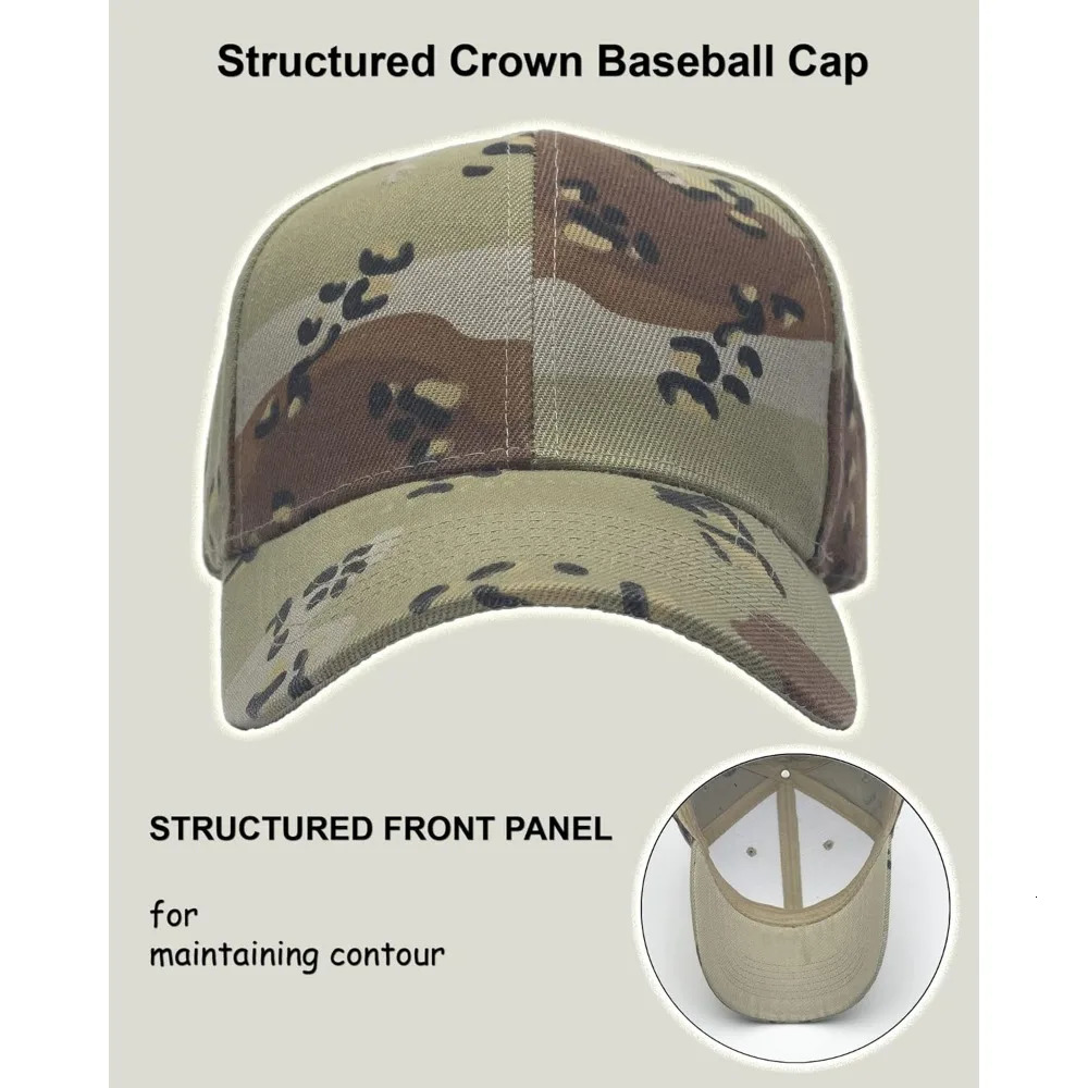Structured Baseball Cap with Adjustable Closure - Performance Hat for Outdoor Activities and Custom Embroidery 250712