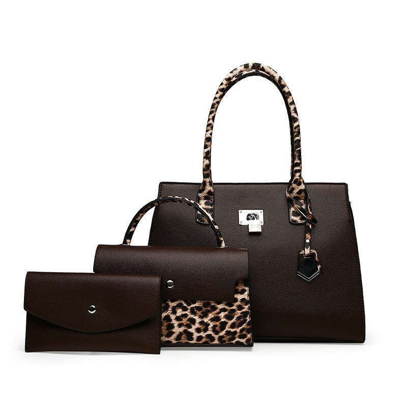 Three-Piece Set Mother-Daughter for Women New Urban Simple Large Capacity Ladies Handbag Crossbody Shoulder Bag
