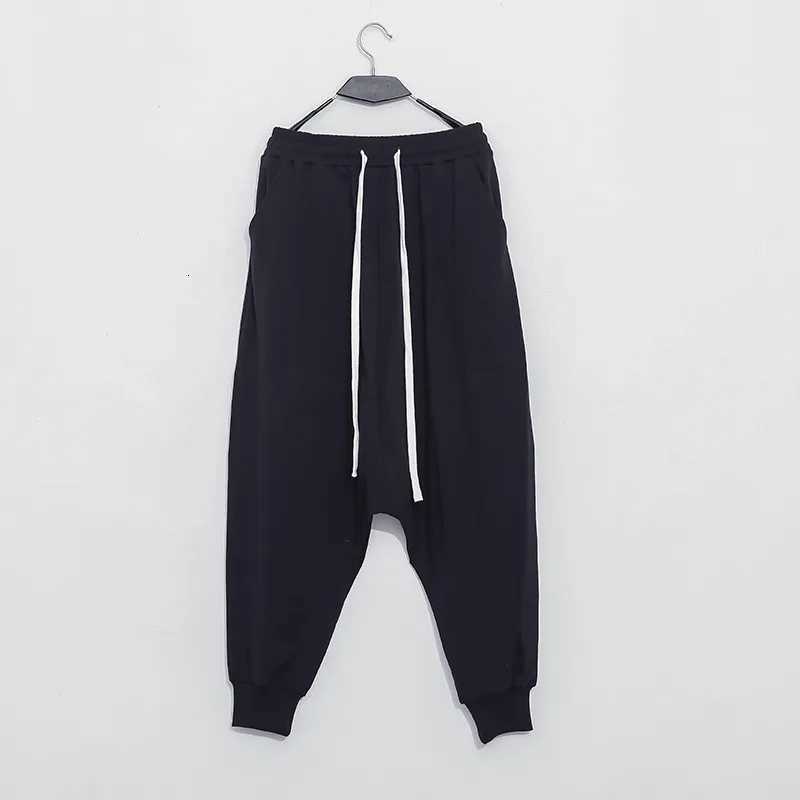 New Arrivals Hip Hop Harem Pants Men Streetwear Ribbon Joggers Men Casual Cotton Mens Sweatpants Male Trousers LBZ38 y250716