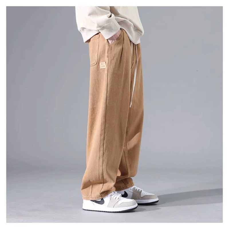 Mens Cargo Pants Summer Spring Cotton Workwear Cotton Large Size Casual Climbing Joggers Sweatpants Men Autumn Trousers y250716