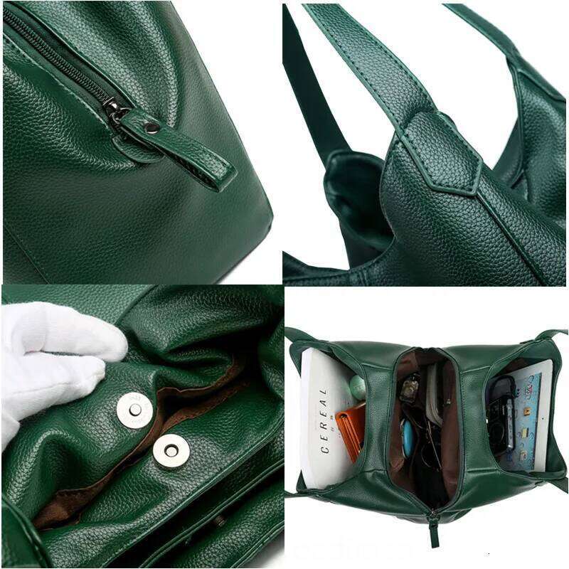 2023 Shoulder Crossbody Bags For Women Designer Soft PU Leather Women's Handbags Large Capacity Female Messenger Tote Sac