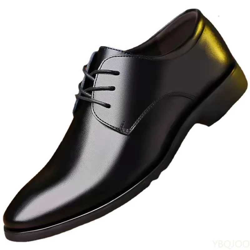 2025 New Fashionable Versatile Men Shoes Heightening Shoes Spring British Casual Business Flats Comfortable Shoes W250716