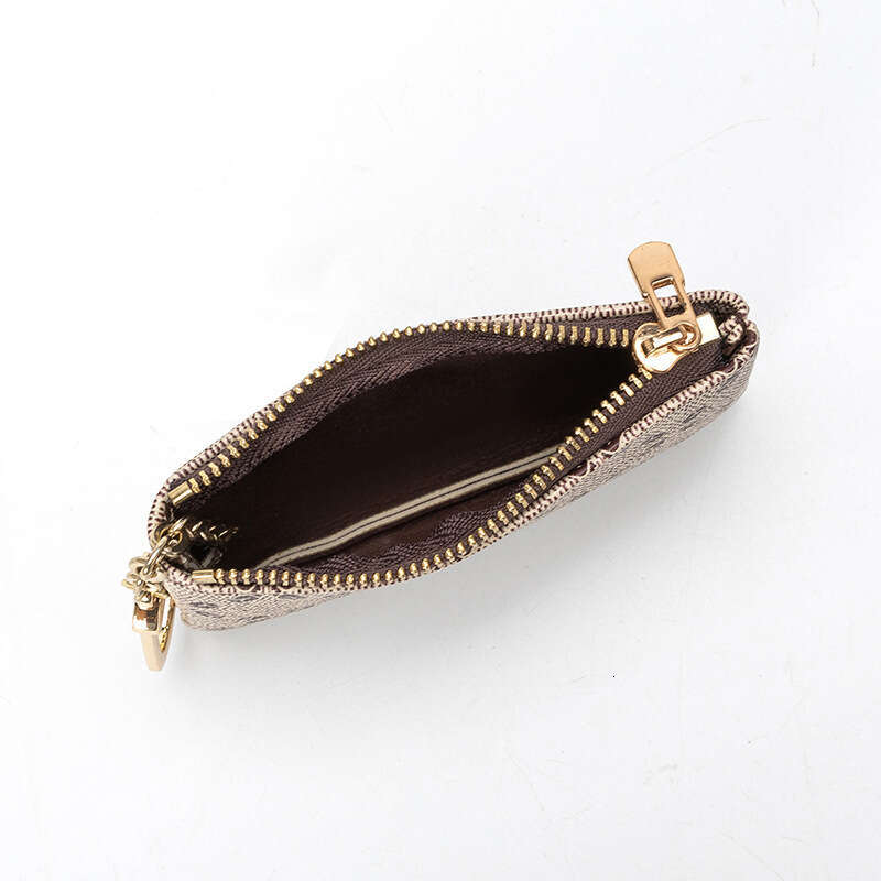 New Decorative Small Hanging Women's Key Bag Simple Printed Mini Card Holder Coin Purse