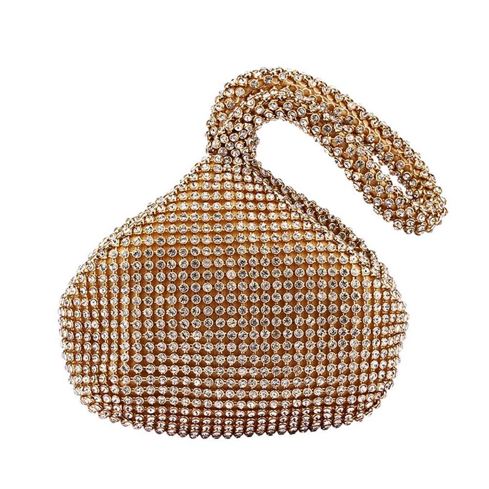 Fashion Rhinestones Evening Clutch Bag Shiny Crystal Female Dinner Party Wedding Purses Handbag Women Birthday Gifts