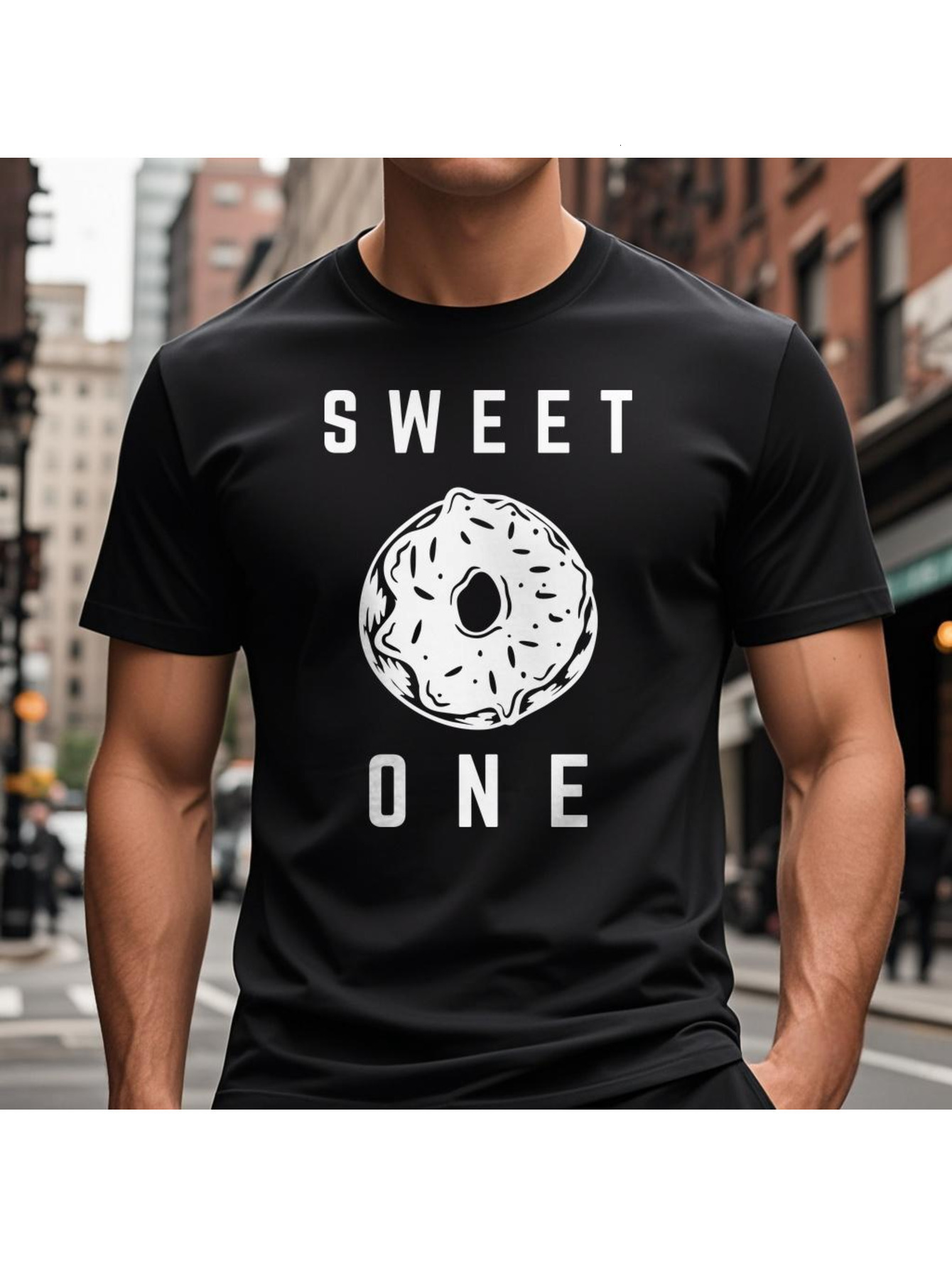 VogueEpoch 180g text Short sleeve Cotton White Adult black Round collar Men T Shirts space S-3XL Wed ab