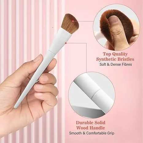 Bestope Pro Makeup Brushes With Case 20Pcs Professional Makeup Brush Set Foundation Powder Eyeshadow Brush Set Eyebrow Concealer XJ2500716