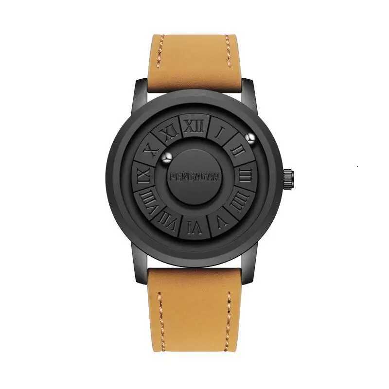 Pengagar Luxury Men Creative Scrolling Pointer Magnetic Force Sport Es Man Quartz Chronogrh Man Relogio Mascino Y250715