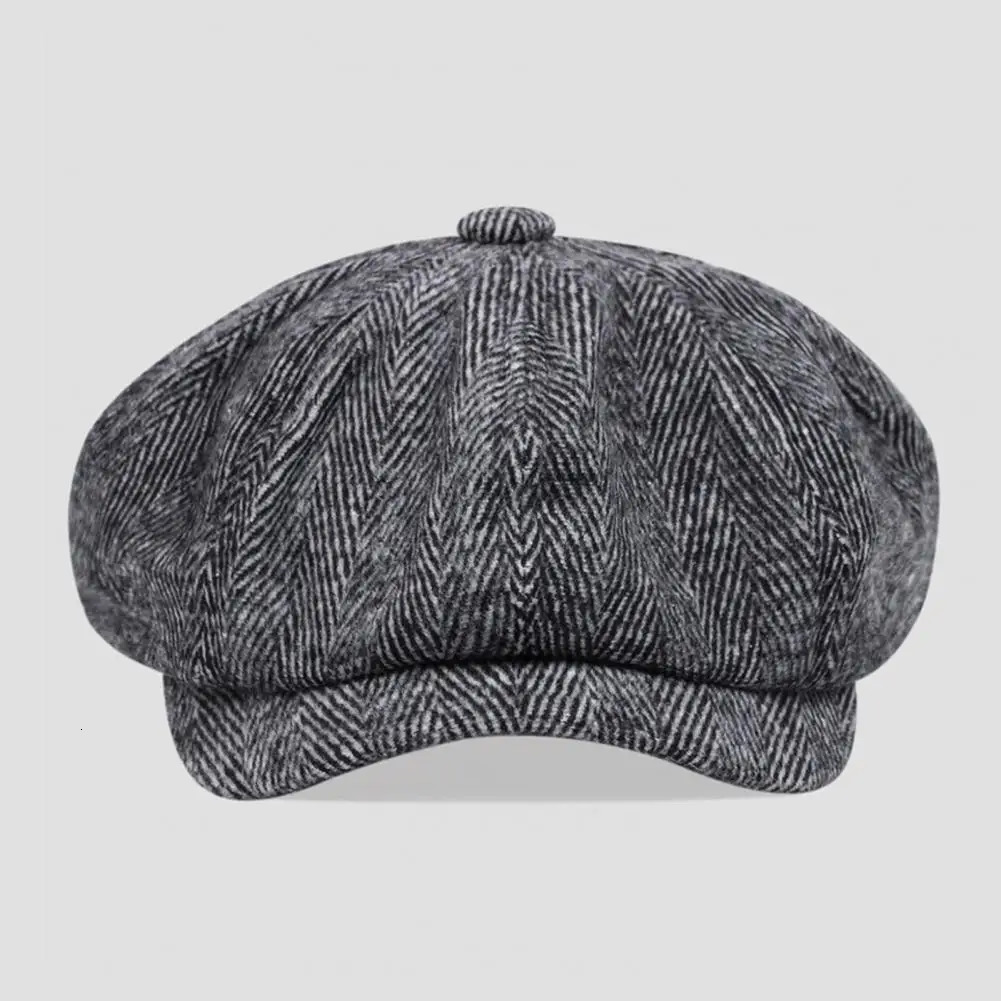 Men sboy Hat Spring Autumn Retro Beret Hat Men Octagonal Cap English Style Street Cap Warm Headwear Women Painter Hat 250715