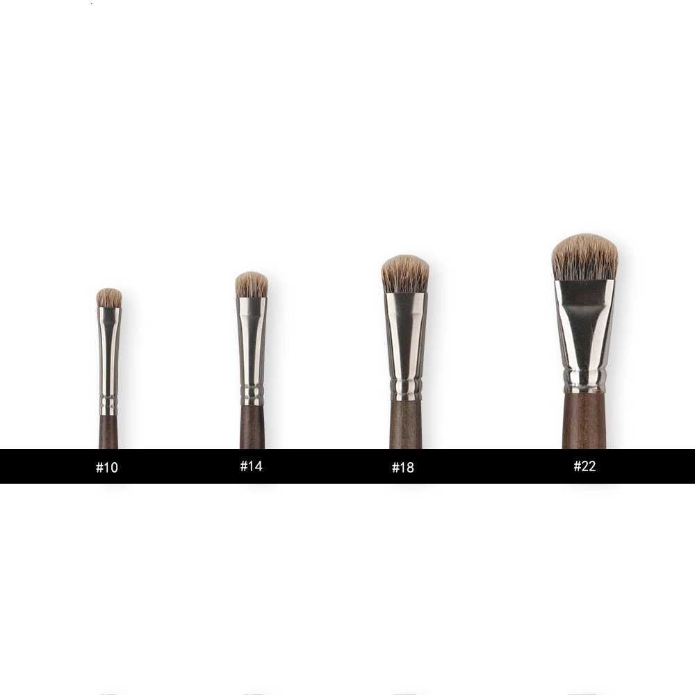 Artsecret 4pcs/set #697 High-Grade Badger Hair Professional Acrylic Paint Brush for Artists for Chinese Art Oil Painting SuppliesXJ2500716