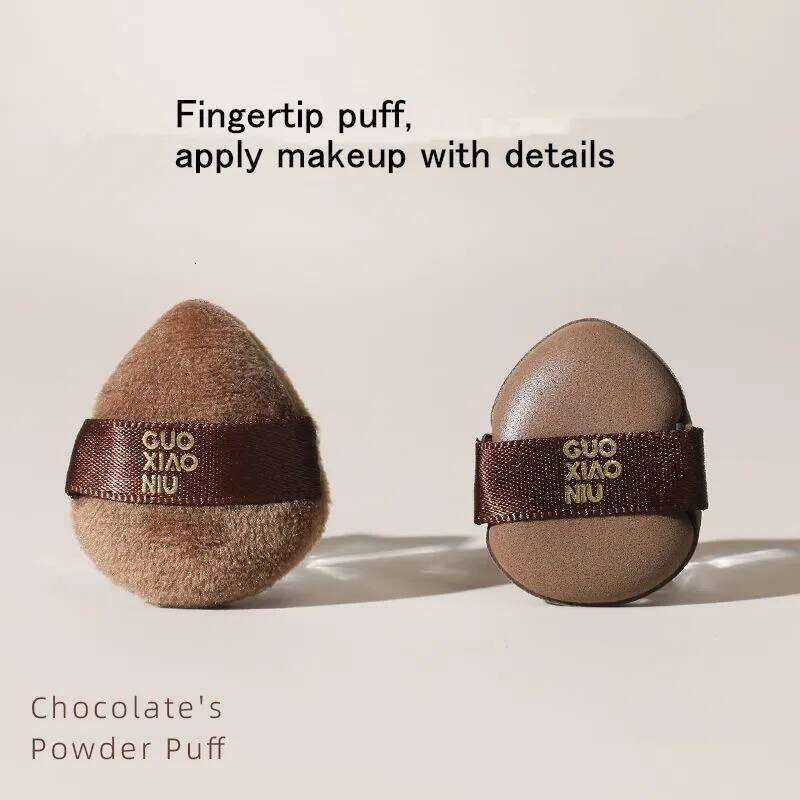 GUOXIAONIU 6PCS Makeup Blender Puffs Loose Powder Foundation BB Cream Cosmetics Applicator Sponge Dry Wet Use Tool X250716